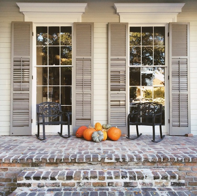 fall porch