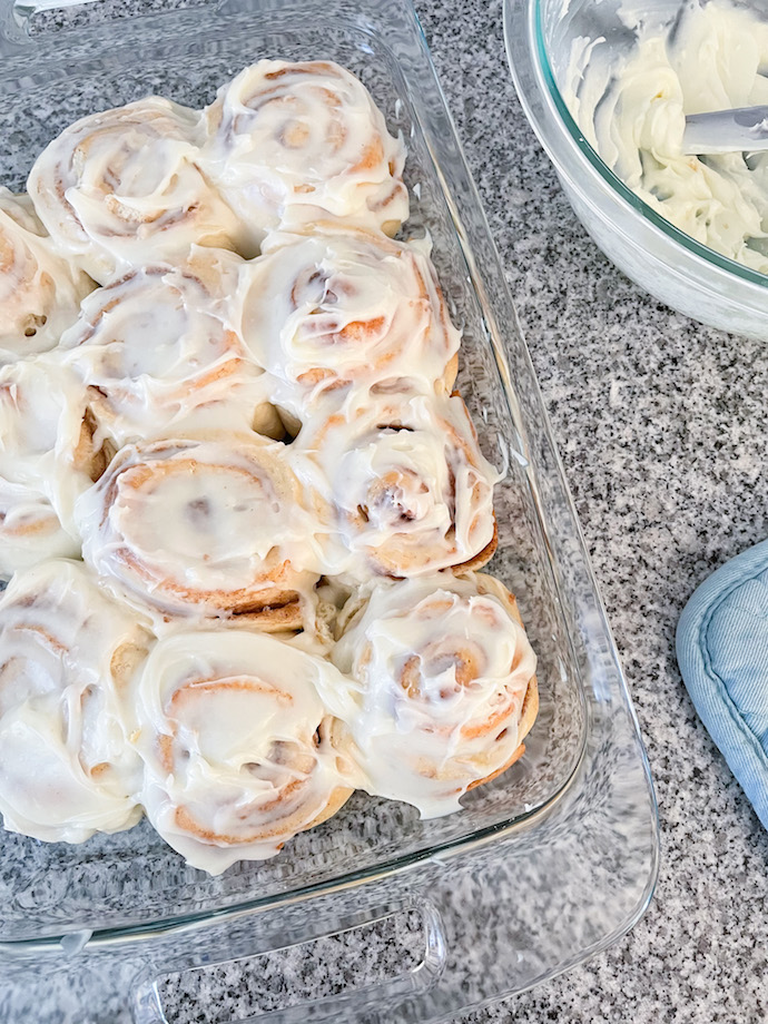 Classic Cinnamon Rolls & Frosting (and How to Simplify Your Prep Time)